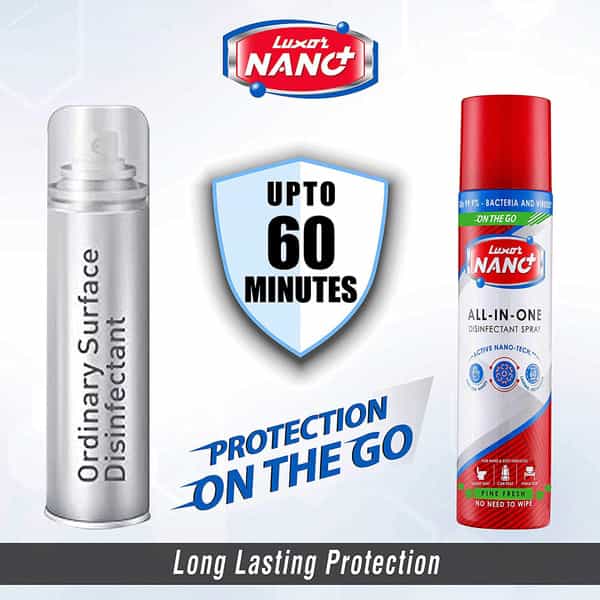 Luxor Nano All-In-One Disinfectant Spray Pine Fresh - 95Ml