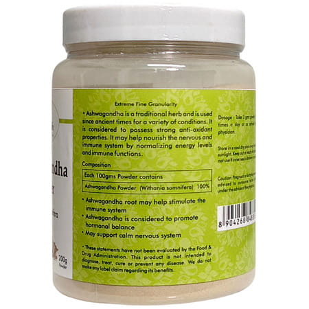 Al Ayurvedic Life Organic Ashwagandha Powder 200gms