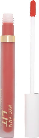 Myglamm Lit Liquid Velvet Matte Lipstick-rare