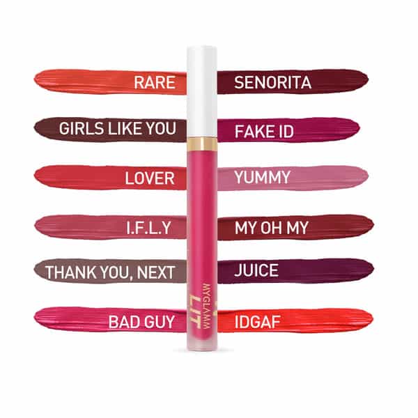 Myglamm Lit Liquid Velvet Matte Lipstick-Rare