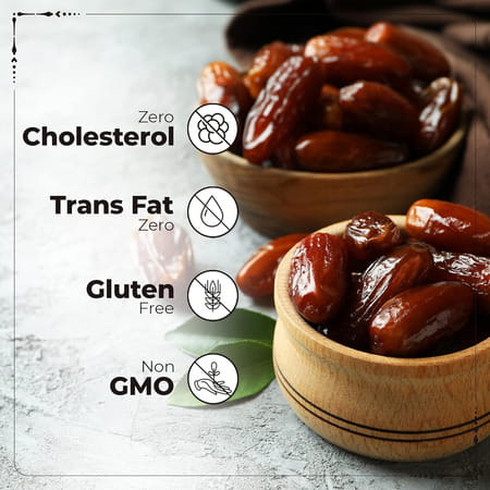 Happilo Premium International Queen Kalmi Dates 350G Value Pack