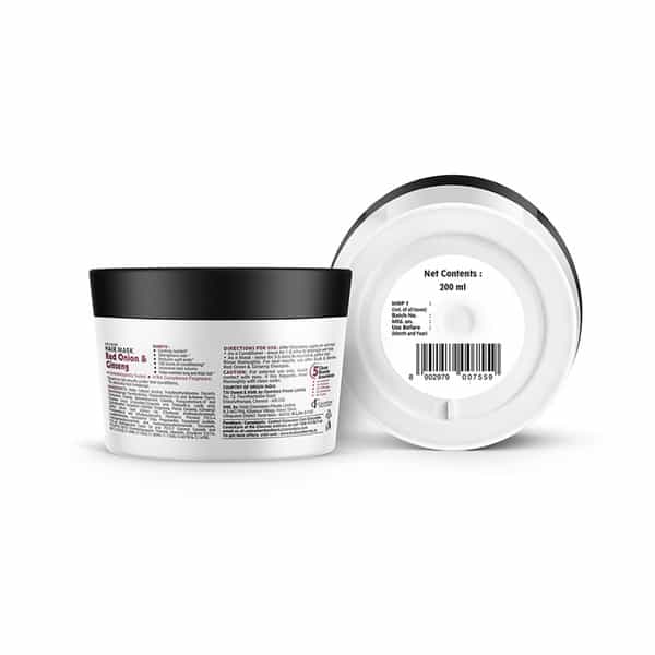 Buds & Berries Hairfall Control Hair Mask With Red Onion And Ginseng (200 Ml)