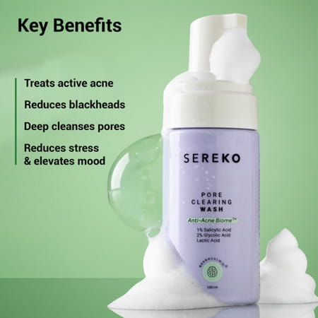 Sereko Pore Clearing Face Wash 100 Ml