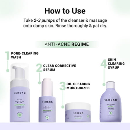 Sereko Pore Clearing Face Wash 100 Ml