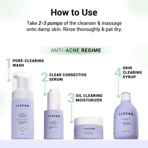 Sereko Pore Clearing Face Wash 100 Ml