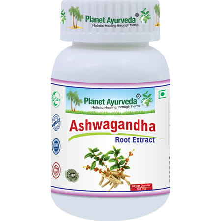 Planet Ayurveda Ashwagandha - 60 Capsules