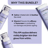Am Routine Essentials Cleanser+Toner+Serum+Sunscreen