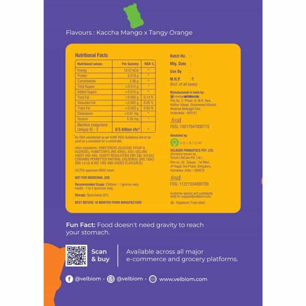 Velbiom Bonatona Probiotic Gummies