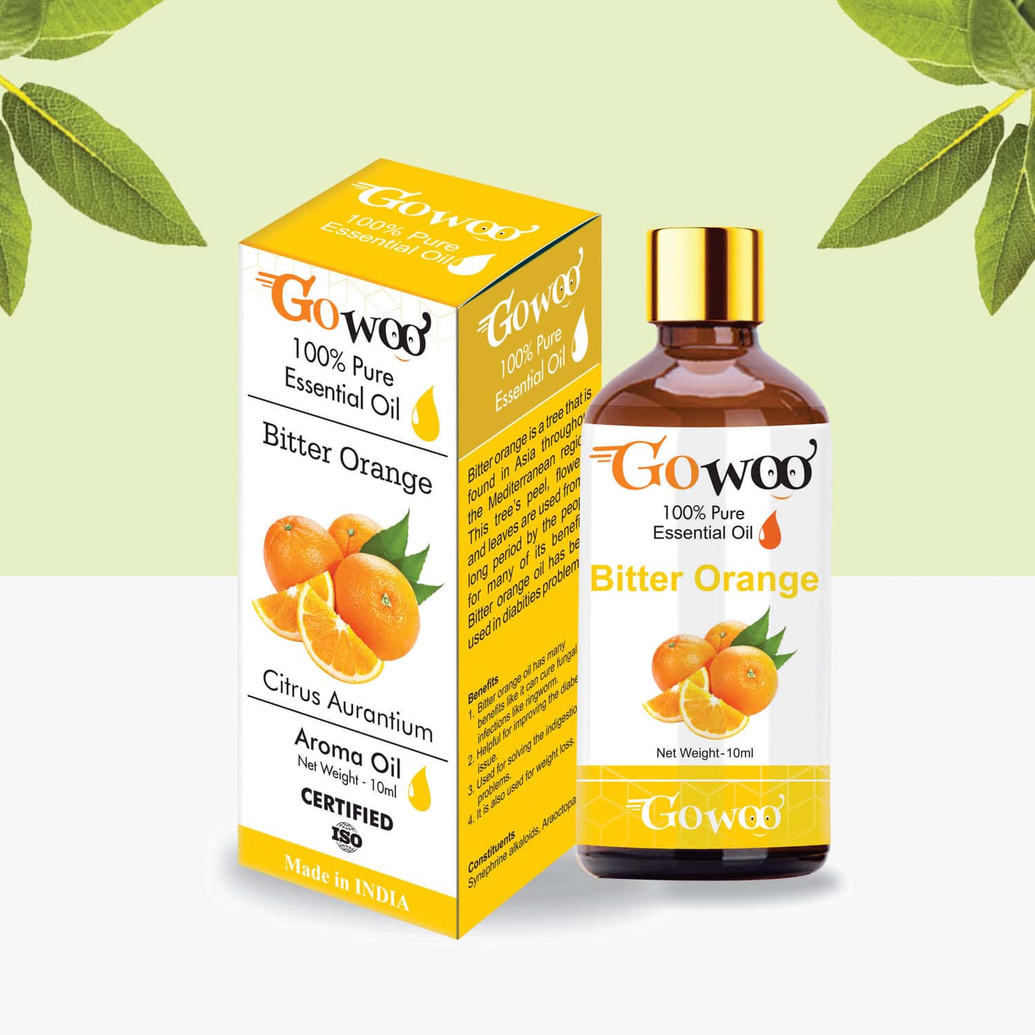 Buy GO WOO 100 PURE BITTER ORANGE BODY OIL SKIN LIGHTENING FOR DAILY