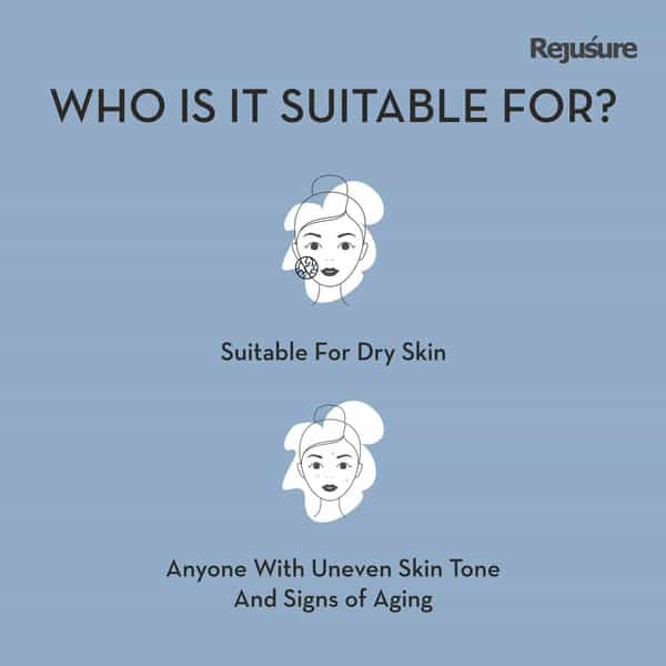 Rejusure 10% Magnesium Ascorbyl Phosphate Facial Moisturizer For Brightening & Hydrating - 50Ml