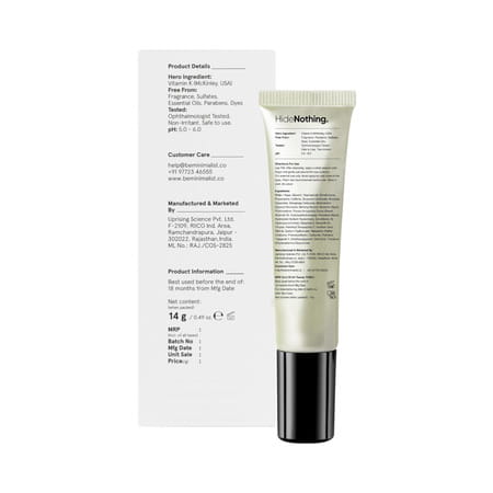 Minimalist Vitamin K+Retinol Under Eye Cream 14 Gm
