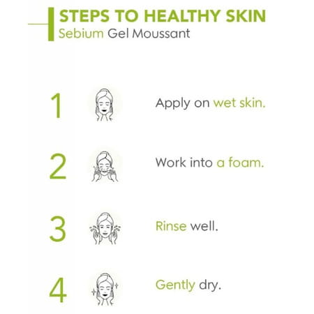 Bioderma Sebium Gel Moussant Cleansing Foaming Gel Combination/Oily Skin - 200ml