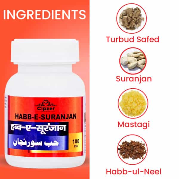Cipzer Habb-E-Suranjan 100 Pills | Supports Joint Comfort| Mobility & Musculoskeletal Wellness