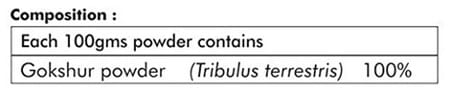 Ayur Champ - Pack Of 4 -Gokshur Powder (Tribulus Terrestris) - 1 Kg