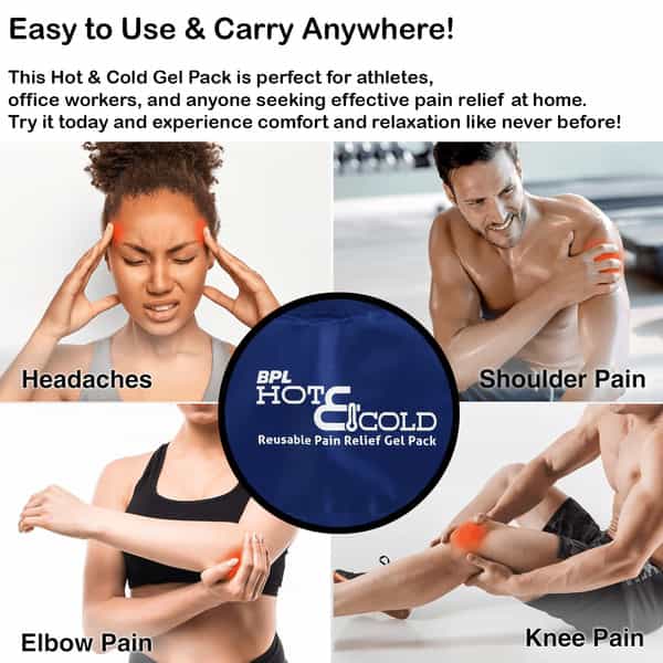 Bpl Medical Technologies Reusable Hot And Cold Ice Pack For Pain Relief