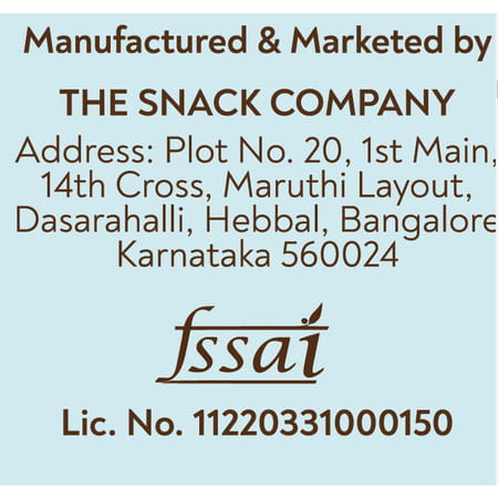 The Snack Company Guilt-Free Multi Seed Oats - Seasalt And Chocolate Combo| No Maida (2X210g)