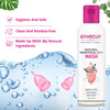 Gynocup Premium Menstrual Cup For Women Pink Large Size With Wash-100Ml (Combo)