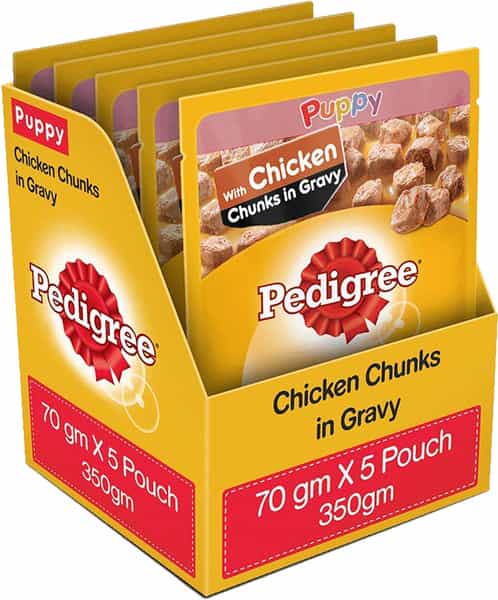 Pedigree Puppy Gravy Pack Of 5 350 Gm Pouch
