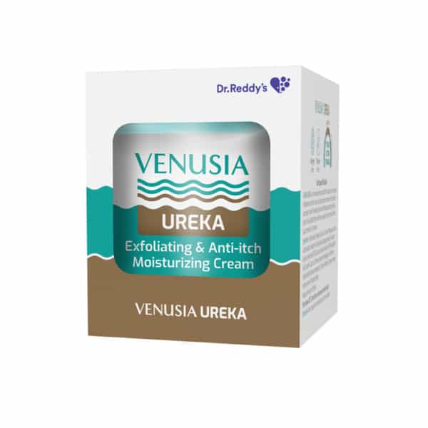 Venusia Ureka Exfoliating & Anti Itch Moisturizing Cream 100Gm
