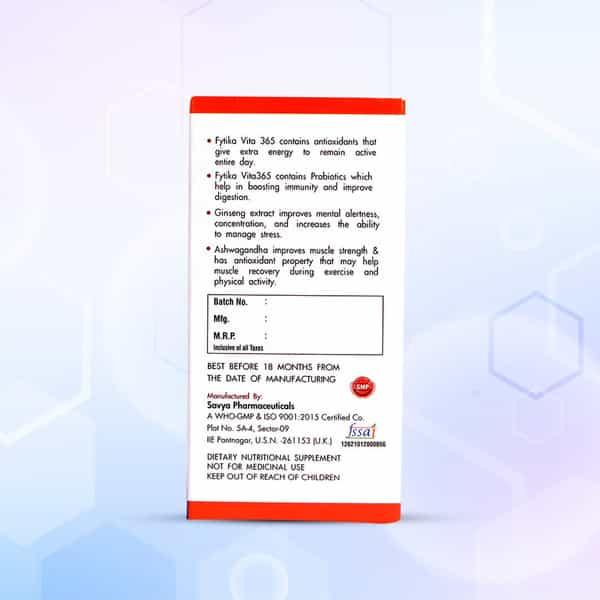 Fytika Vita 365|60 Tablets