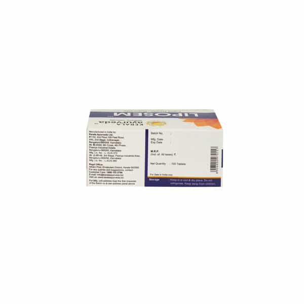 Kerala Ayurveda Liposem Plus 100 Nos