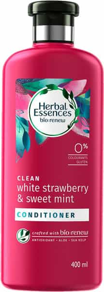 Herbal Essences Bio Renew Clean White Strawberry And Sweer Mint Conditioner - 400Ml