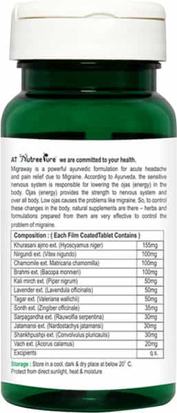 Nutree Pure Migraway Tablet 60