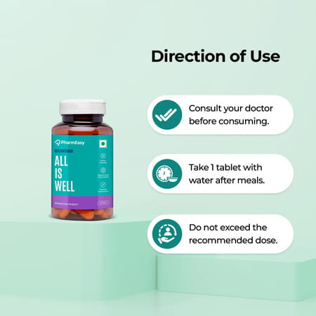 Pharmeasy Multivitamin Multimineral - Immunity Booster - Complete Nutrition - Bottle Of 60
