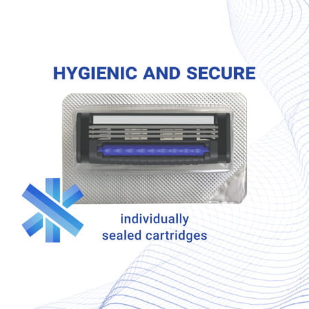 Zlade Hyperglide3 Cartridges (New And Improved) Pack Of 4