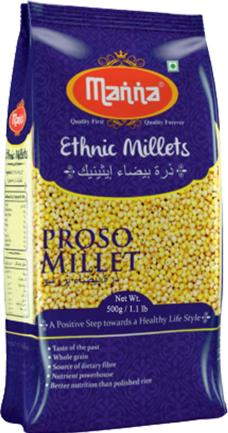 Buy MANNA PROSO MILLET 500G POUCHNUTRITION FOODLOW GLYCEMIC INDEX