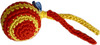 Captain Zack Crochet Stripped Ball Small Dog Toy
