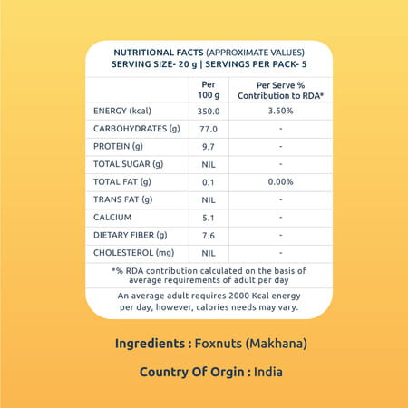 Farmley Prasadam Makhana (Foxnuts) 100 G