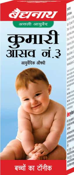 Baidyanath Asli Ayurved Kumari Asava No 3 (200Ml) (Pack Of 2)