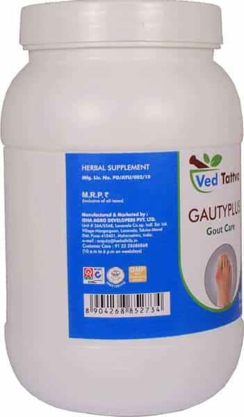 Ved Tattva Gautyplus 900 Tablets | Natural Supplement For Gaut Care Uric Acid Support