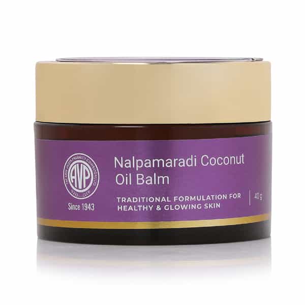 Avp Nalpamradi Coconut Oil Balm Traditional Formulated For Healthy And Glowing Skin 40 Gm