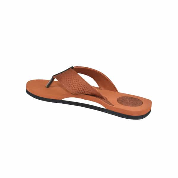 Ortho Cheer Men's Orthopedic And Diabetic Friendly Slipper | Tan | Size 9 -1 Pair