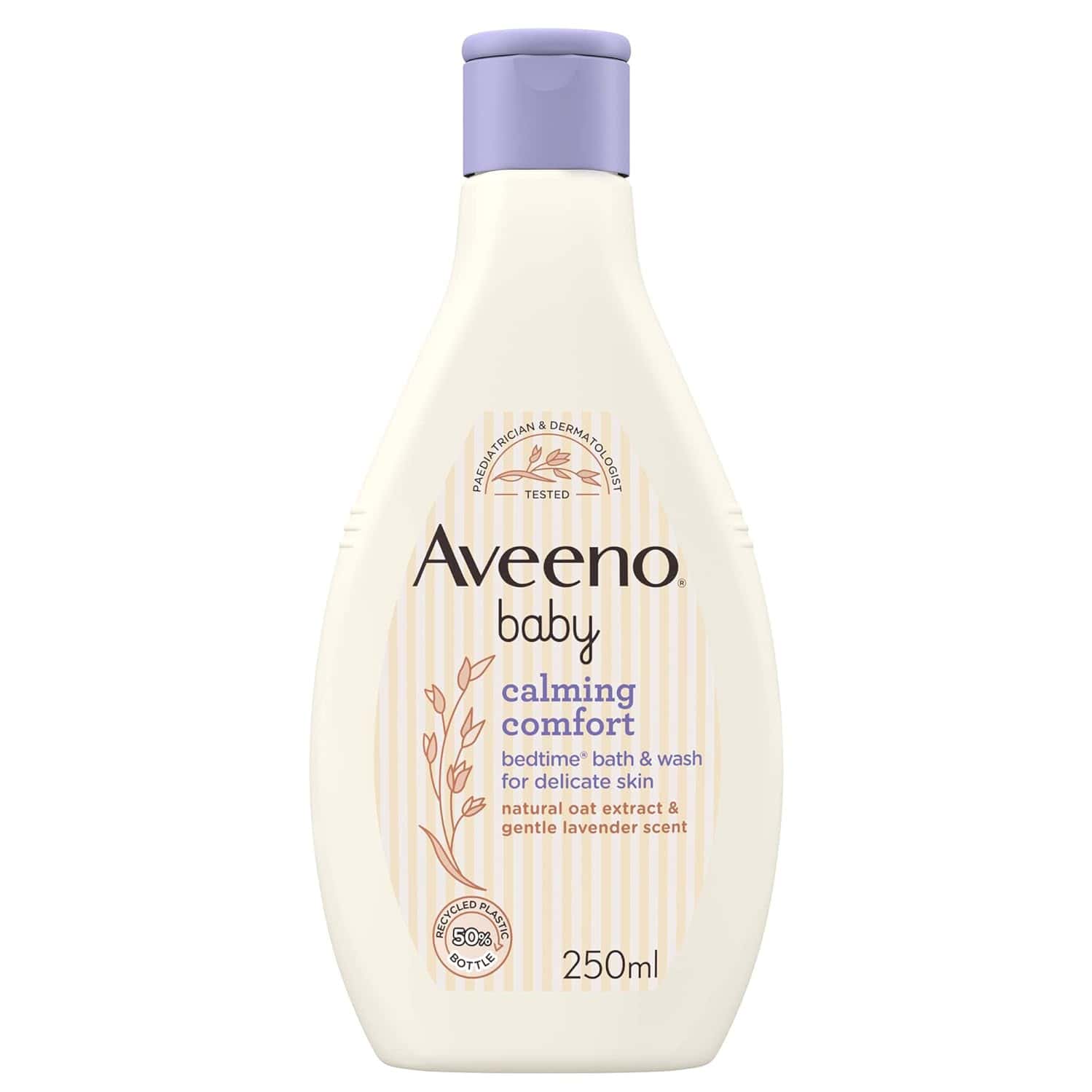 Aveeno Baby Calming Comfort Bedtime Bath & Wash 250 Ml