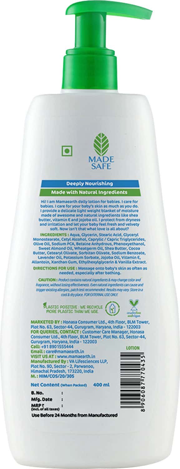 Mamaearth Milky Soft Body Mamaearth Moisturizing Daily Lotion For