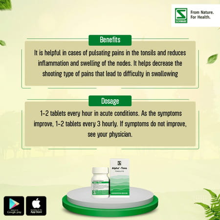 Dr. Willmar Schwabe India Alpha - Tons Tonsillitis 20gm