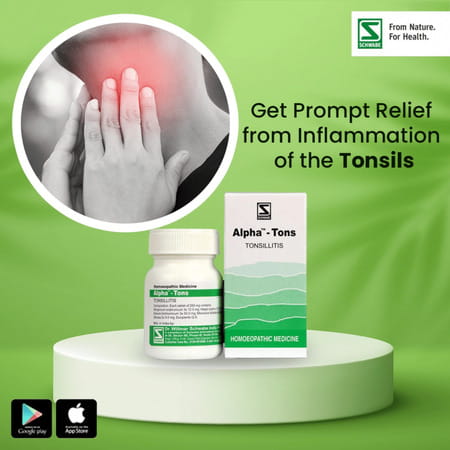 Dr. Willmar Schwabe India Alpha - Tons Tonsillitis 20gm