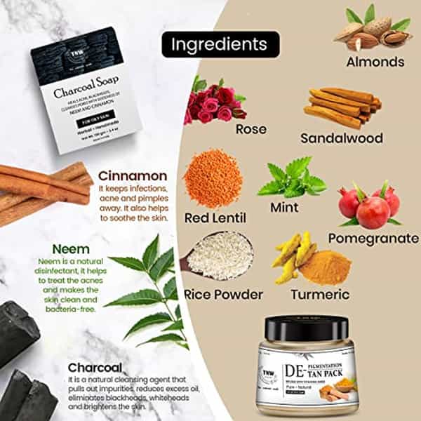 Tnw The Natural Wash Handmade Charcoal Soap And Skinfix