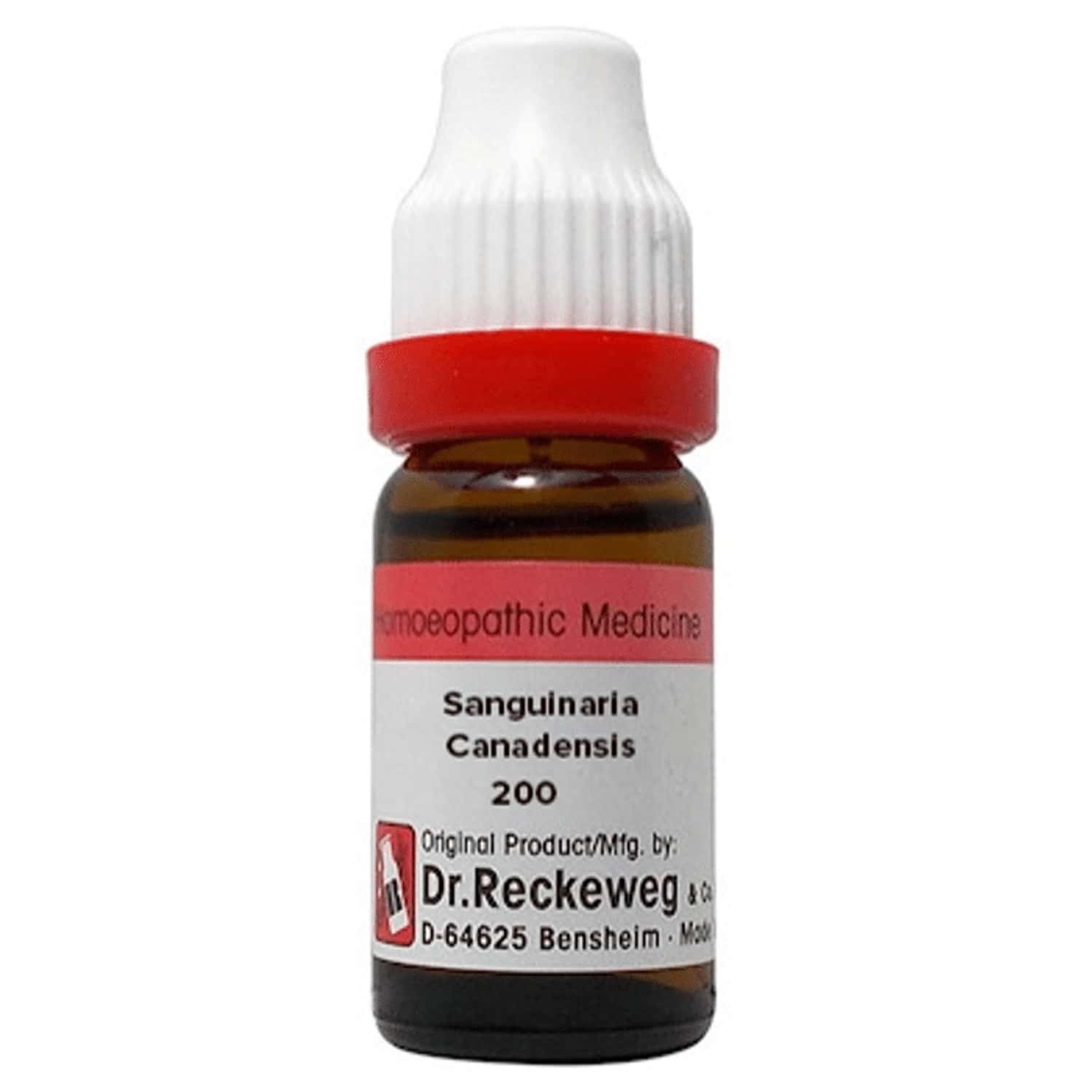 Dr. Reckeweg Sanguinaria Canadensis Dilution 200 Ch 11 Ml