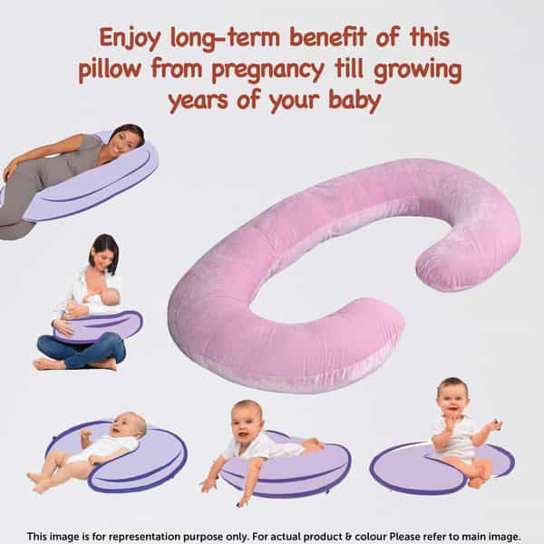 Femzy Pregnancy & Breastfeeding Pillow (Pink) 2500G