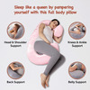 Femzy Pregnancy & Breastfeeding Pillow (Pink) 2500g