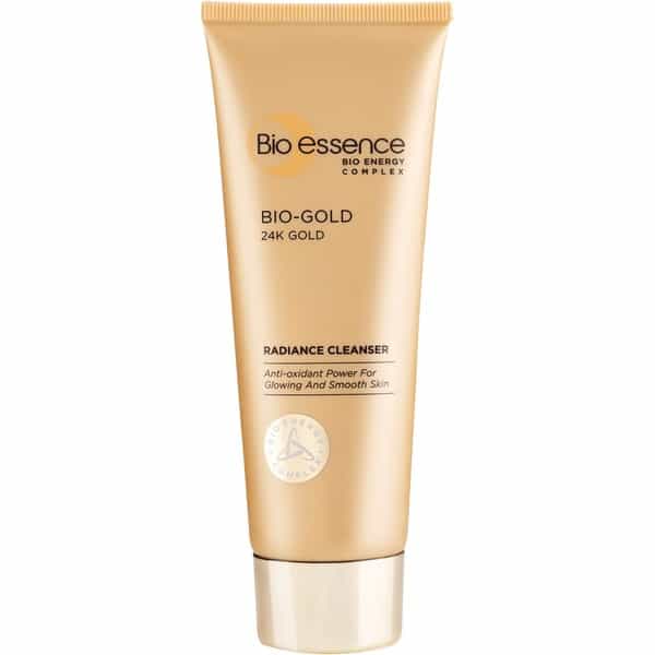 Bio-Essence Bio-Gold Radiance Cleanser With Pure 24K Gold Suitable For All Skin Types - 100G