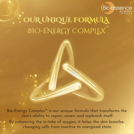 Bio-Essence Bio-Gold Radiance Cleanser With Pure 24k Gold Suitable For All Skin Types - 100g