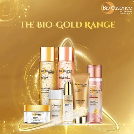 Bio-Essence Bio-Gold Radiance Cleanser With Pure 24k Gold Suitable For All Skin Types - 100g