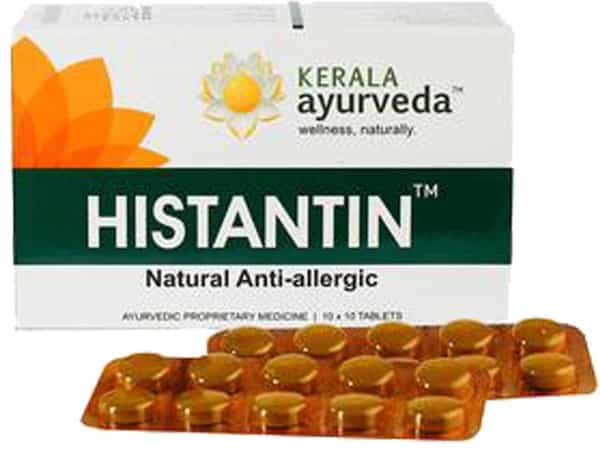 Kerala Ayurveda Histantin Anti Allergy Box Of 100 Tablets