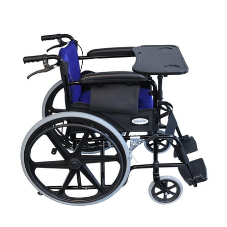 Everactiv Premium Foldable Wheelchair Multipurpose Tray | Blue