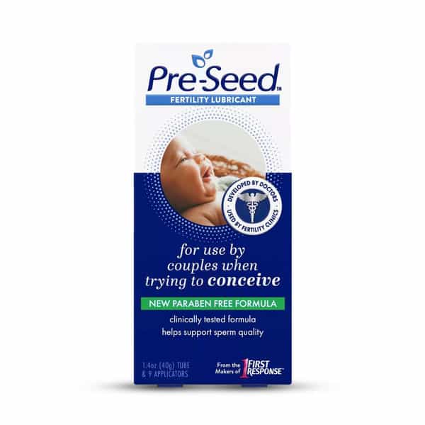 Pre-Seed Fertility Lubricant Paraben Free Gel For Couples Trying To Conceive 40G Tube + 9 Applicator